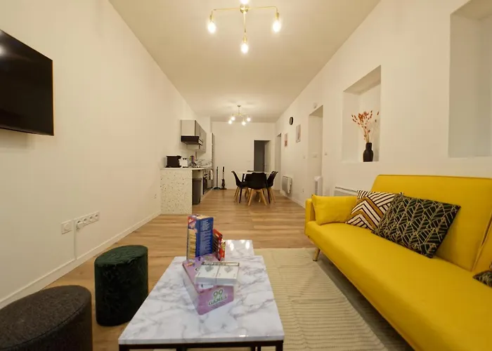 Apartament Le Perpinb - 6 Personnes - Bureau & Wifi