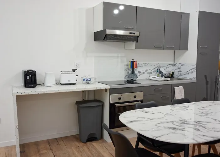 Apartament Le Perpinb - 6 Personnes - Bureau & Wifi *