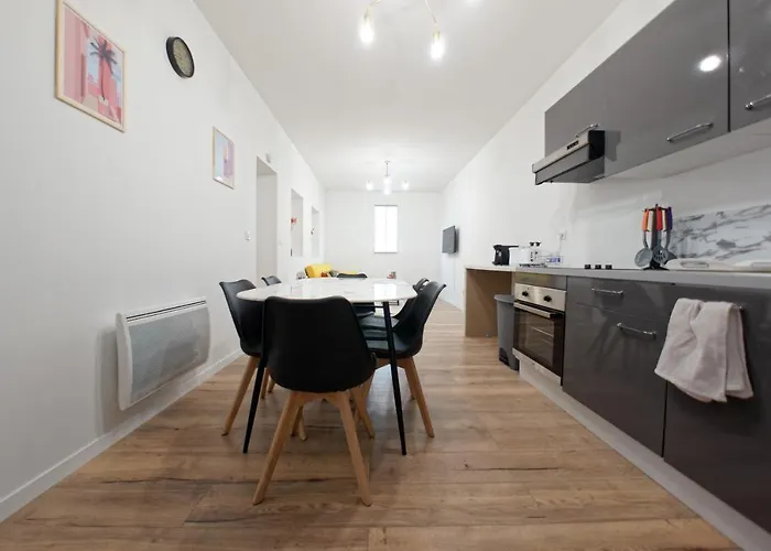 Apartament Le Perpinb - 6 Personnes - Bureau & Wifi *