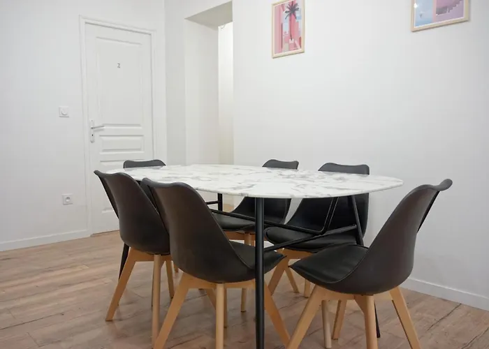 Le Perpinb - 6 Personnes - Bureau & Wifi Apartament *