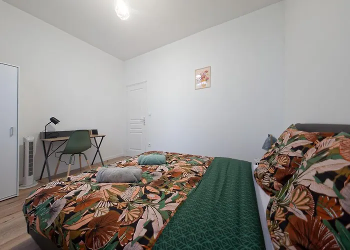 Apartament Le Perpinb - 6 Personnes - Bureau & Wifi